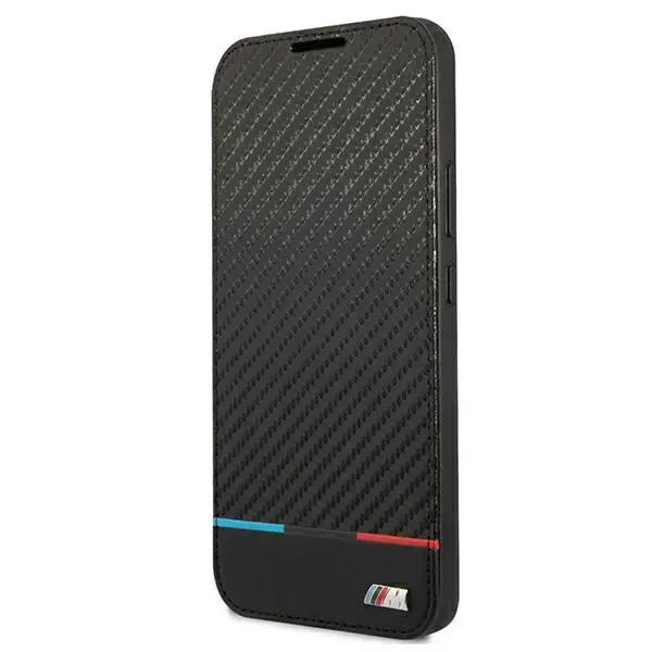 Etui BMW BMBKS22SPUCARTCBK S22 S901 czarny|black bookcase M Collection Triangles