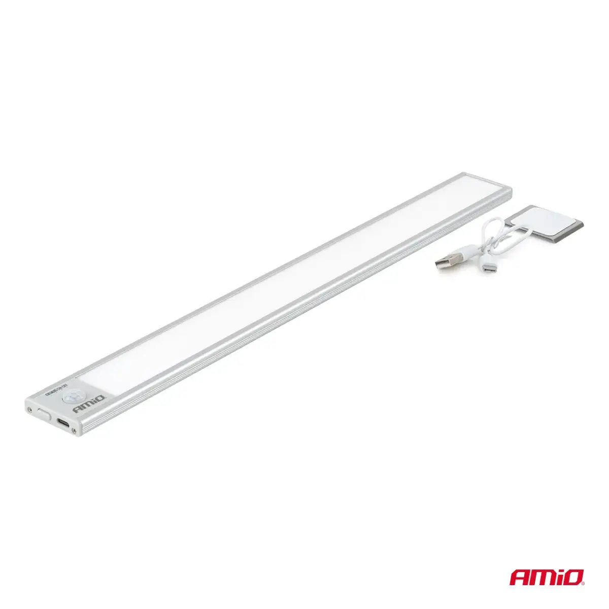 Rechargeable magnetic sensor LED light 2W 1500mAh AMIO-04894
