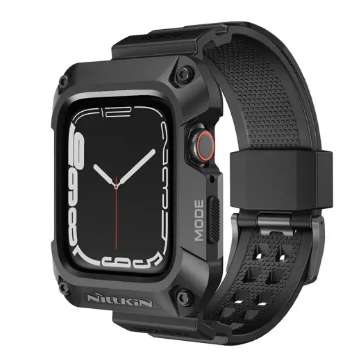 Nillkin DynaGuard ремешок для умных часов Apple Watch (45 mm) | пластиковый | чёрный