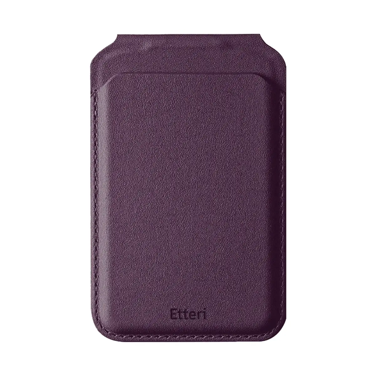 Etteri Trio Mag Wallet with stand dark cherry