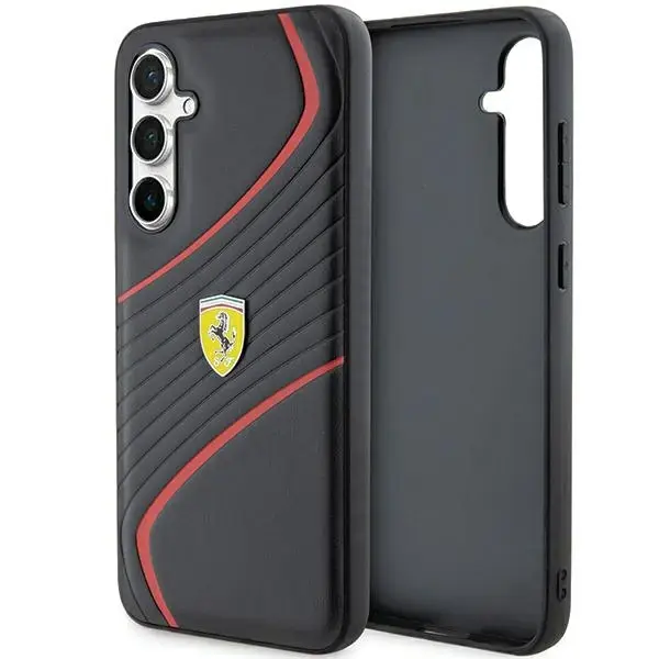 Ferrari FEHCS23FEPTWK S23 FE S711 czarny|black hardcase Twist Metal Logo
