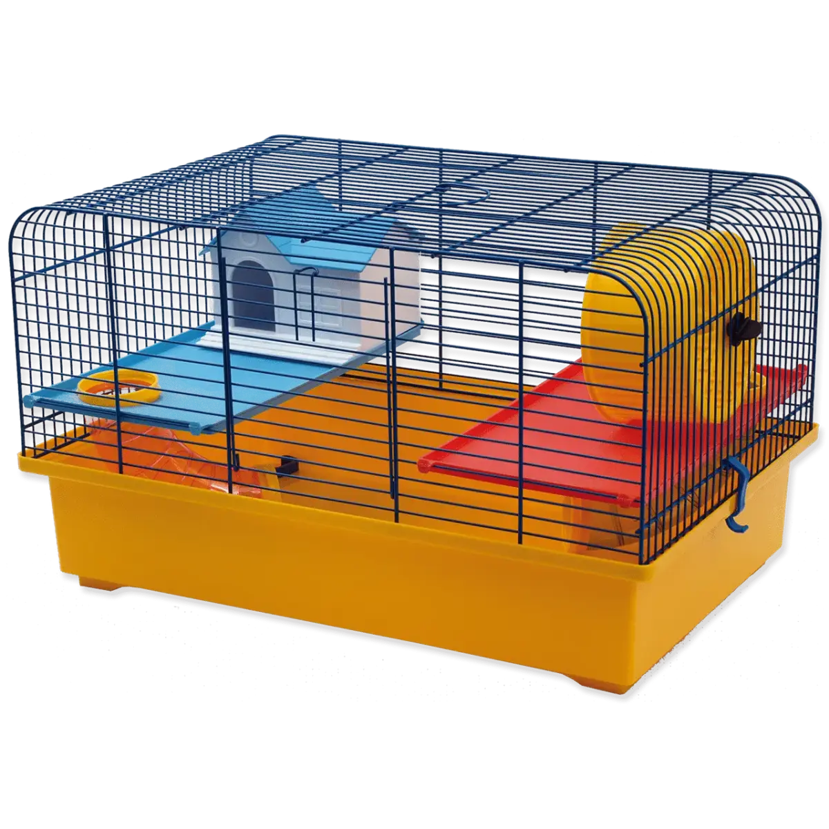 Клетка : Placek Cage CH 1, белый+синий, 49*32,5*29 см