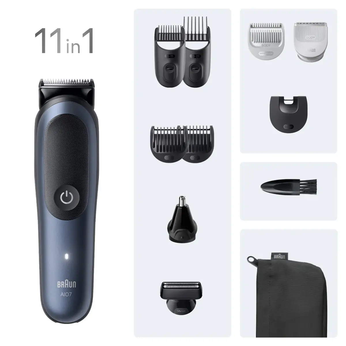 BRAUN AIO7540 Black, Blue 14 Lithium-Ion