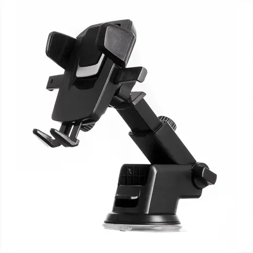 Fusion Telescopic universal car air vent holder for devices black