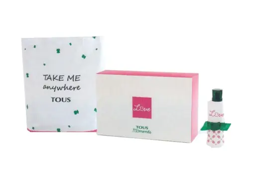Take Me Anywhere Set Tous: Love Moments, Eau De Toilette, For Women, 90 ml + Love Moments, Textile Bag, Collapisable, For Women