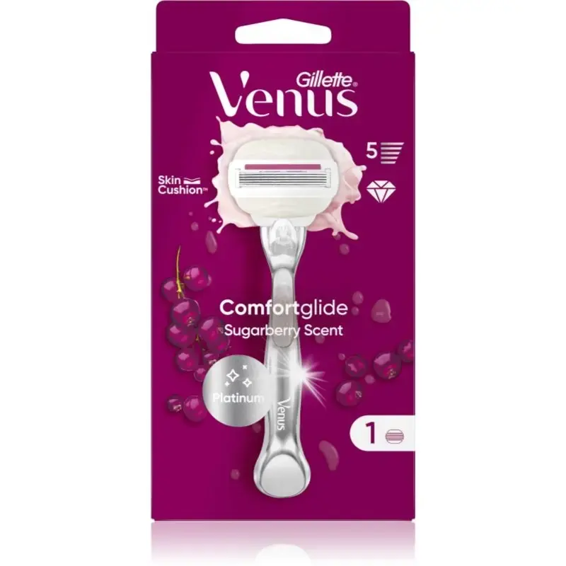 Gillette Venus ComfortGlide Sugarberry - Women's Razor + 1 Head