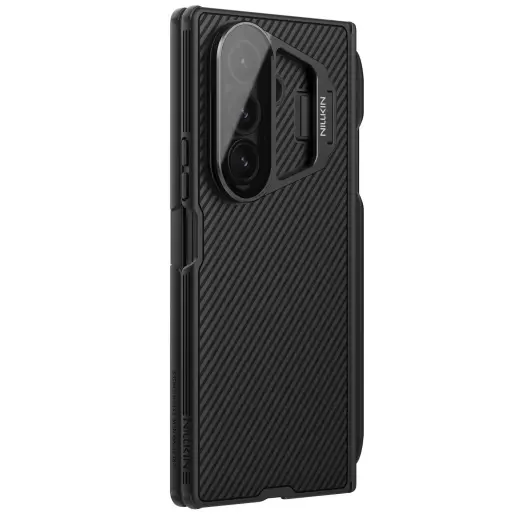 Nillkin CamShield Prop Magnetic Pen Slot (Transparent Lens) Case for Samsung Galaxy Z Fold 7 Black