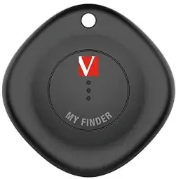 Izsekošanas ierīce Verbatim My Finder Smart Air Tag Tracker 1pack Black