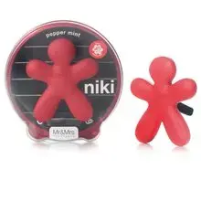 Mr & Mrs Fragrance Niki Car Air Freshener Pepper Mint 1 pc