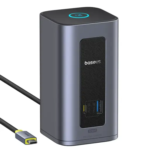 Baseus Nomos NU1 Air Spacemate 12-in-1 Docking Station - Gray