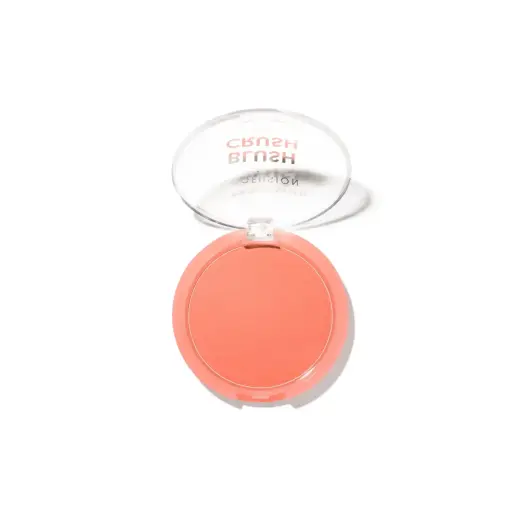 Profusion Cosmetics, Blush Crush, Silky, Natural Finish, Blush Compact Powder, Peach Crush, 10 g