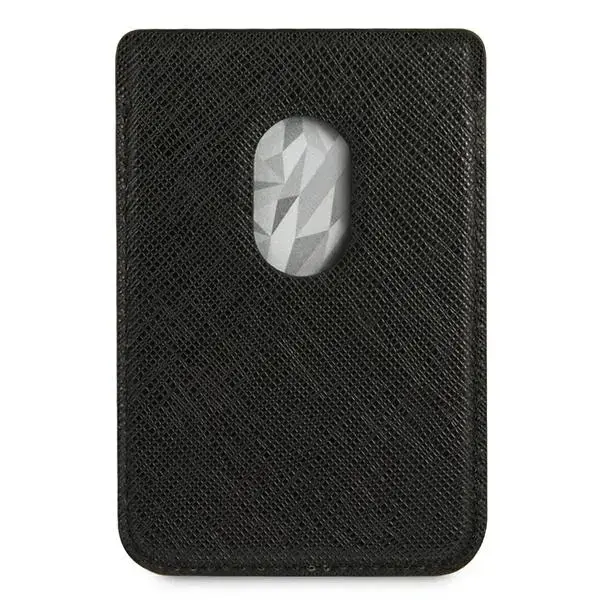 Karl Lagerfeld KLWMSCHSFBK Wallet CardSlot Saffiano Choupette Head MagSafe black