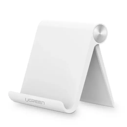 Ugreen Daudzstūrveida regulējams portatīvais statīvs iPad iPad, balts (LP115 30485)