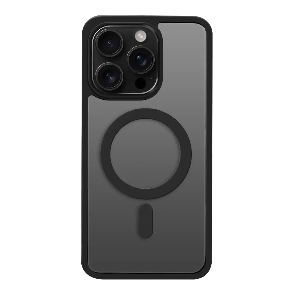 Satin Matt Mag iPhone 16 Pro cace black