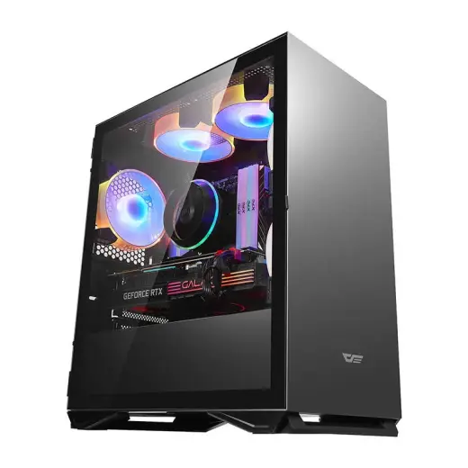 Darkflash DLM22 Computer case + 6 fans (black)