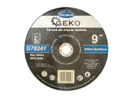 Metallilõikeketas GEKO Premium 230x1,6x22,2mm