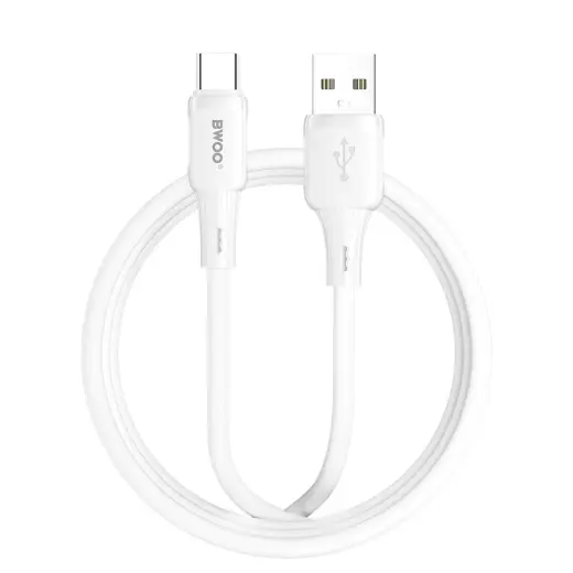 BWOO X329C провод для передачи данных и зарядки | USB-A на USB-C | 15W | 1m | белый