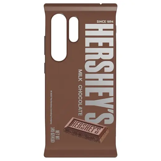 Etui Samsung Hershey`s Milk Chocolate     Snack do Galaxy S25 Ultra brązowy