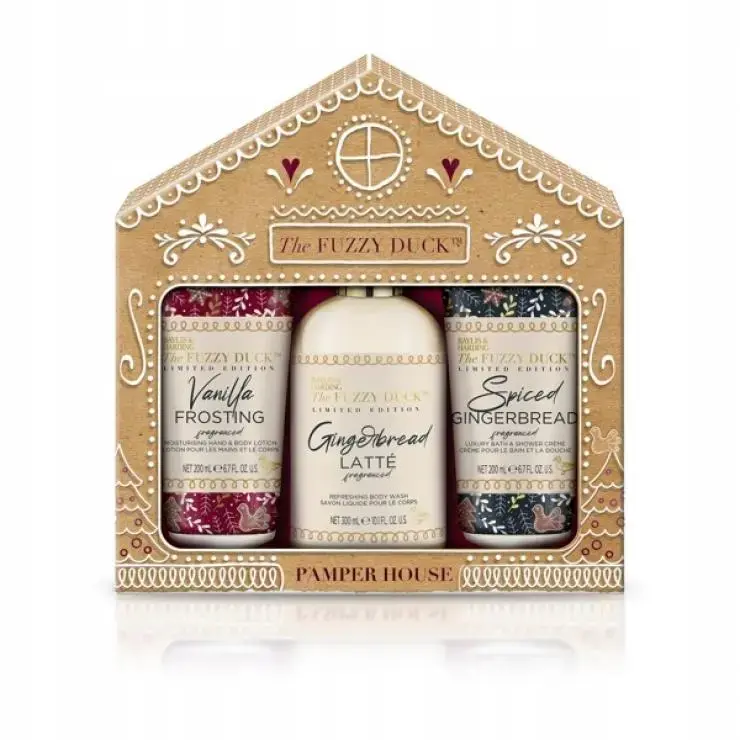 The Fuzzy Duck Winter Wonderland Festive Luxury Body Care Gift Set (Pack of 1) - Vegan Friendly