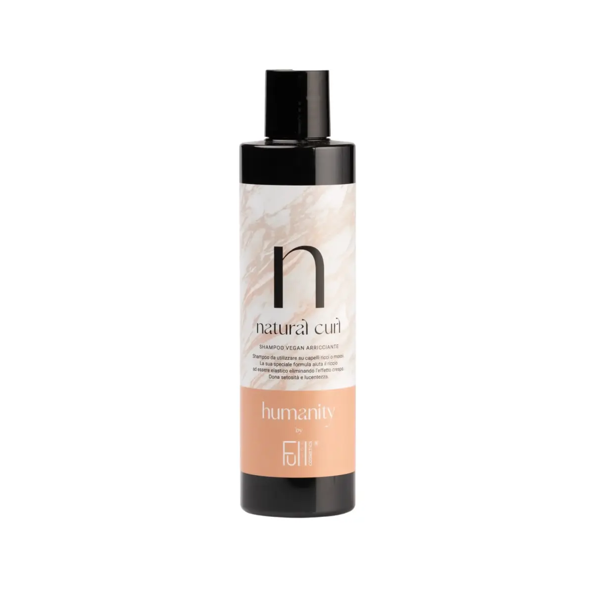 Full Cosmetics, Natural Curl, Hair Shampoo, Anti-Frizz, 250 ml