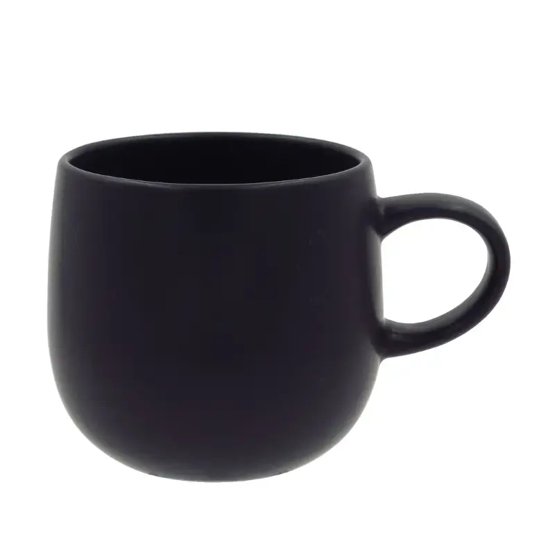 Krūze 430ml melna 