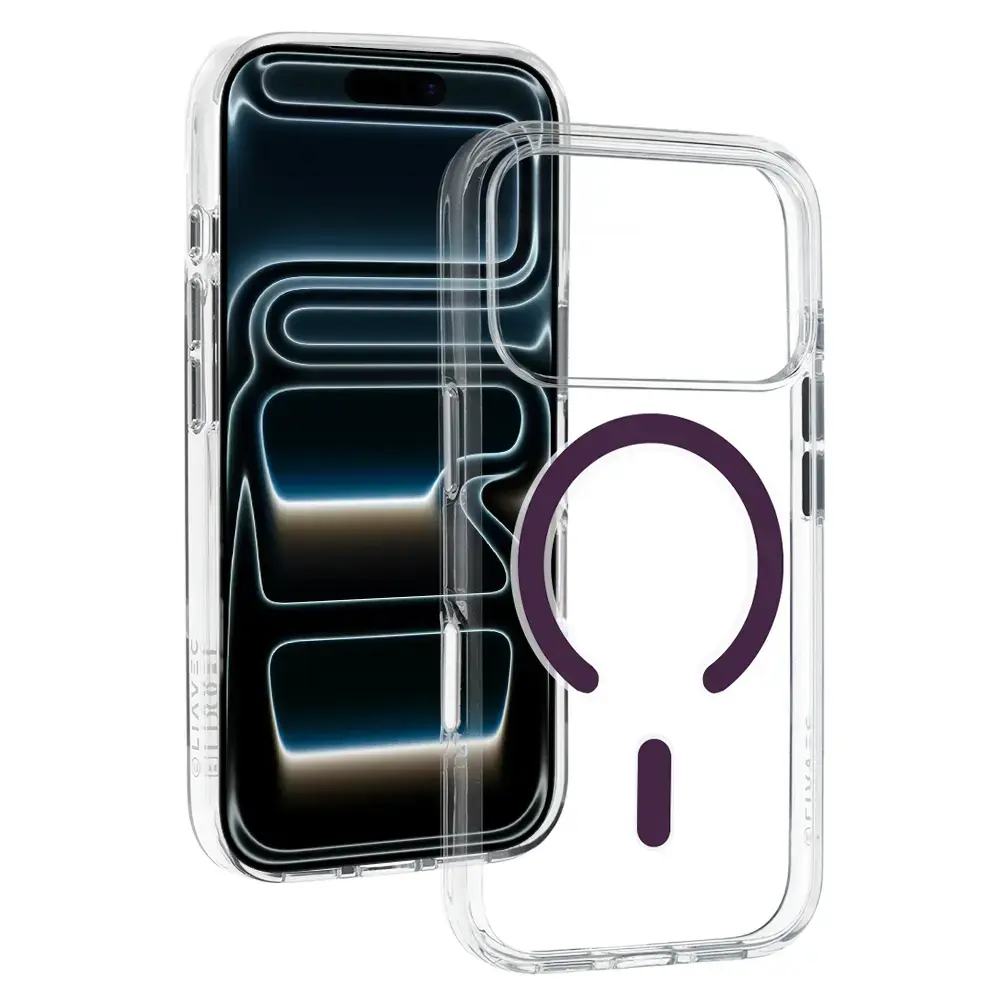 Liavec Pure Case for Iphone 17 Pro Max/18 Pro Max purple (Camera Control Button)