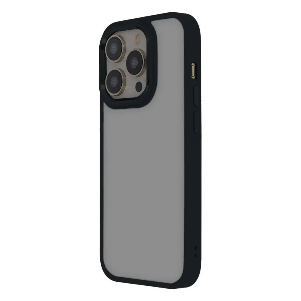 Satin Elegant Matt Case for iPhone 14 Pro 6,1" black