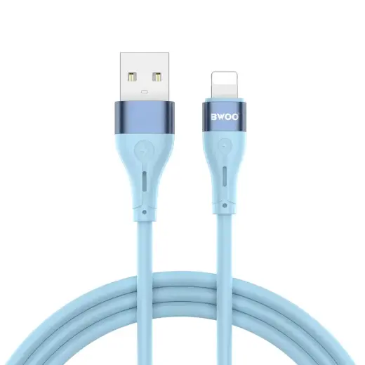 BWOO X280L провод для передачи данных и зарядки | USB-A на Lightning | 15W | 1m | синий