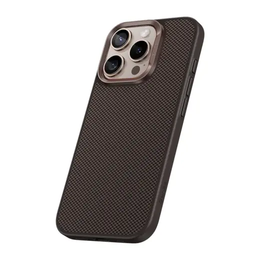 Benks Magnetic Armor Lite Kevlar 600D Case (SC65) for Iphone 16 Pro gold