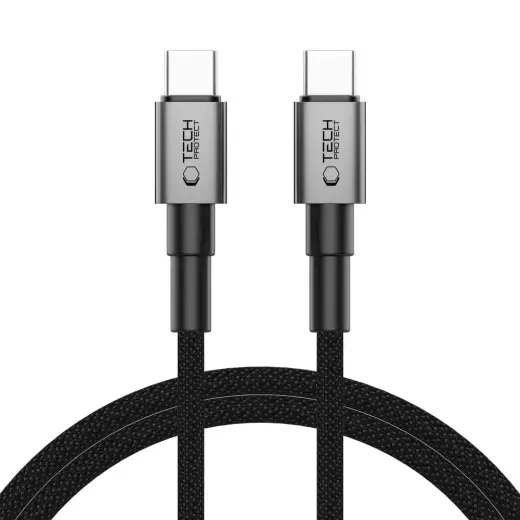 Tech-Protect Ultraboost DNA data transfer and charging cable | USB-C | 60W | 2m | gray