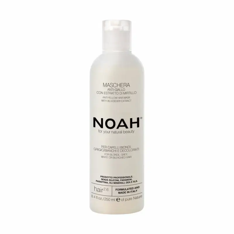 Noah, Natural, Hair Treatment Cream Mask, Anti-Yellow, 250 ml
