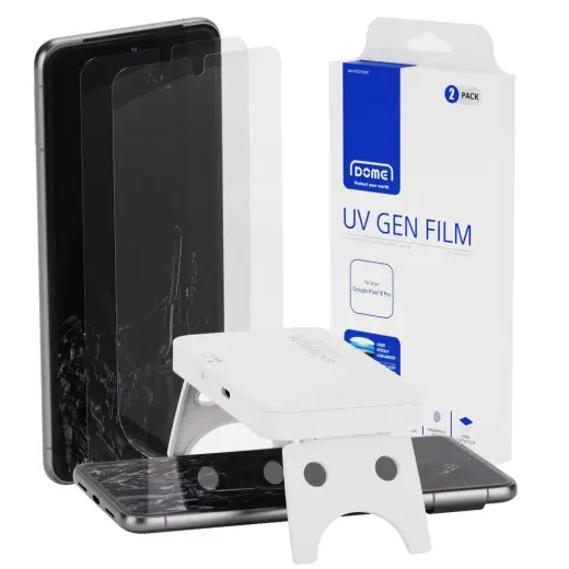 WHITESTONE DOME UV GEN FILM 2-PACK GOOGLE PIXEL 8 PRO CLEAR