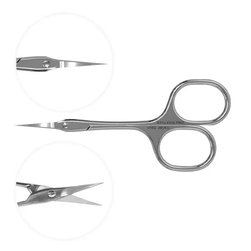 Staleks Uniq 30 Type 4 Asymmetric Cuticle Scissors