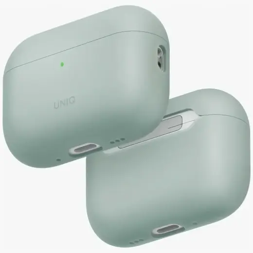 Etui UNIQ Lino do AirPods Pro 3 gen       Silicone zielony