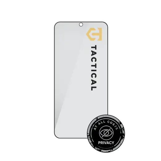 Tactical Glass Shield Privacy Stealth 5D tempered glass for phone Galaxy A37 (privacy effect)