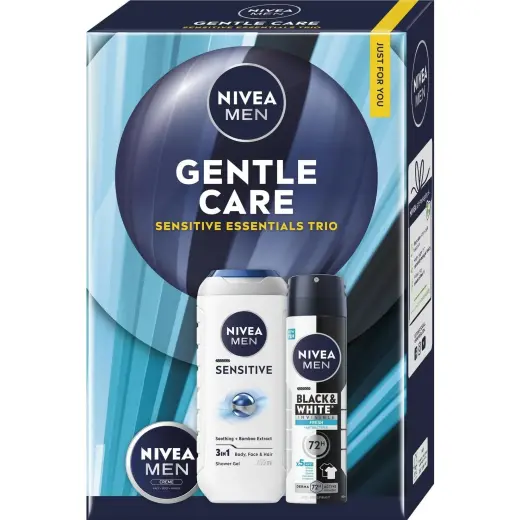 NIVEA, Set Regalo Bellezza, Geschenkset Herren Box Deo Fresh (Set per La Cura Del Corpo)