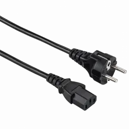 Hama Power Cord 1.5m Black