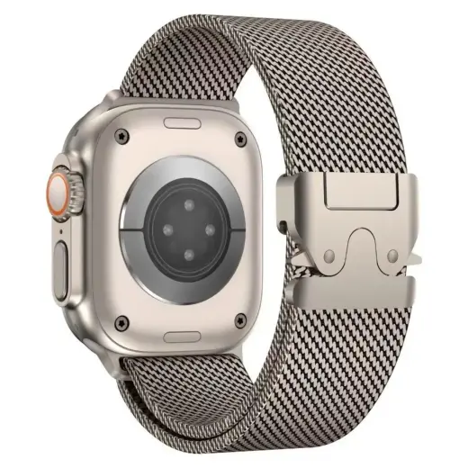 Titanium Milanese Loop Bracelet 42|44|45|46|49 mm - titanium