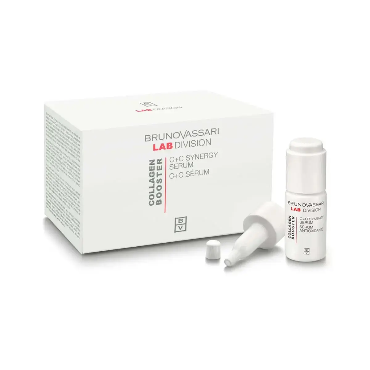 Set Trio, Bruno Vassari, Lab Division, Vitamin C, Anti-Ageing, Ampoules Treatment Serum, For Ageing, For Face, For Women, 3 pcs, 10 ml