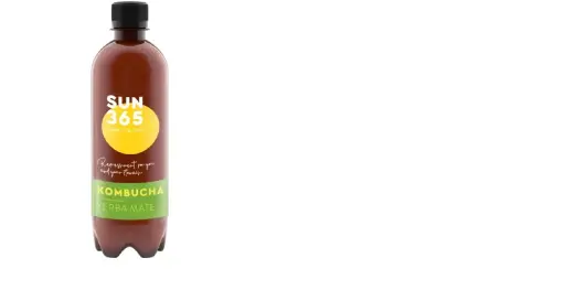 Tea drink SUN365 Kombucha Yerba Mate, PET, 0.5l (DEP)