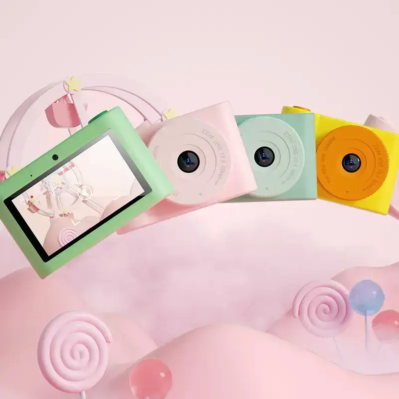 Digital camera for children C5 48Mpix, touchscreen, WiFi Frog
