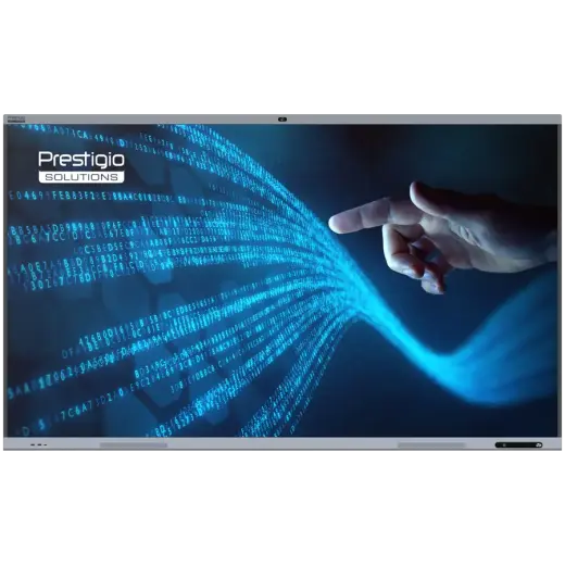 PRESTIGIO SOLUTIONS Multiboard 75'' Light+ Gen 2, Android 13, Google EDLA, AI Camera, 16/128GB