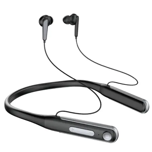 Dudao sports in-ear bluetooth headphones neckband 400mAh black (U5Max)
