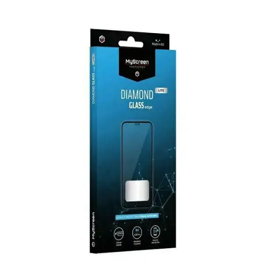 MS Diamond Glass Edge Lite защитное стекло для телефона Xiaomi Poco C40 | Xiaomi Poco C55 Full Glue черное