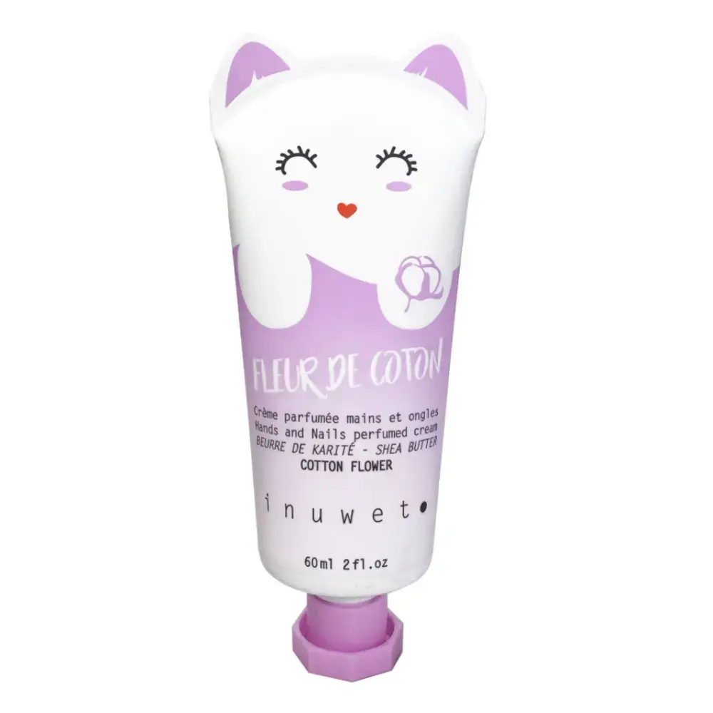 Inuwet , Orange Blossom, Vegan, Nourishing AND Softening, Hand AND Nail Cream, Floral, 60 ml