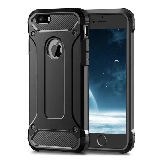 Armor telefono dėklas iPhone 7 juodas