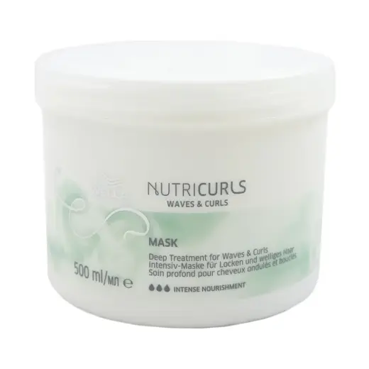 Mask Wella Nutricurls Anti Frizz Mask 500ml