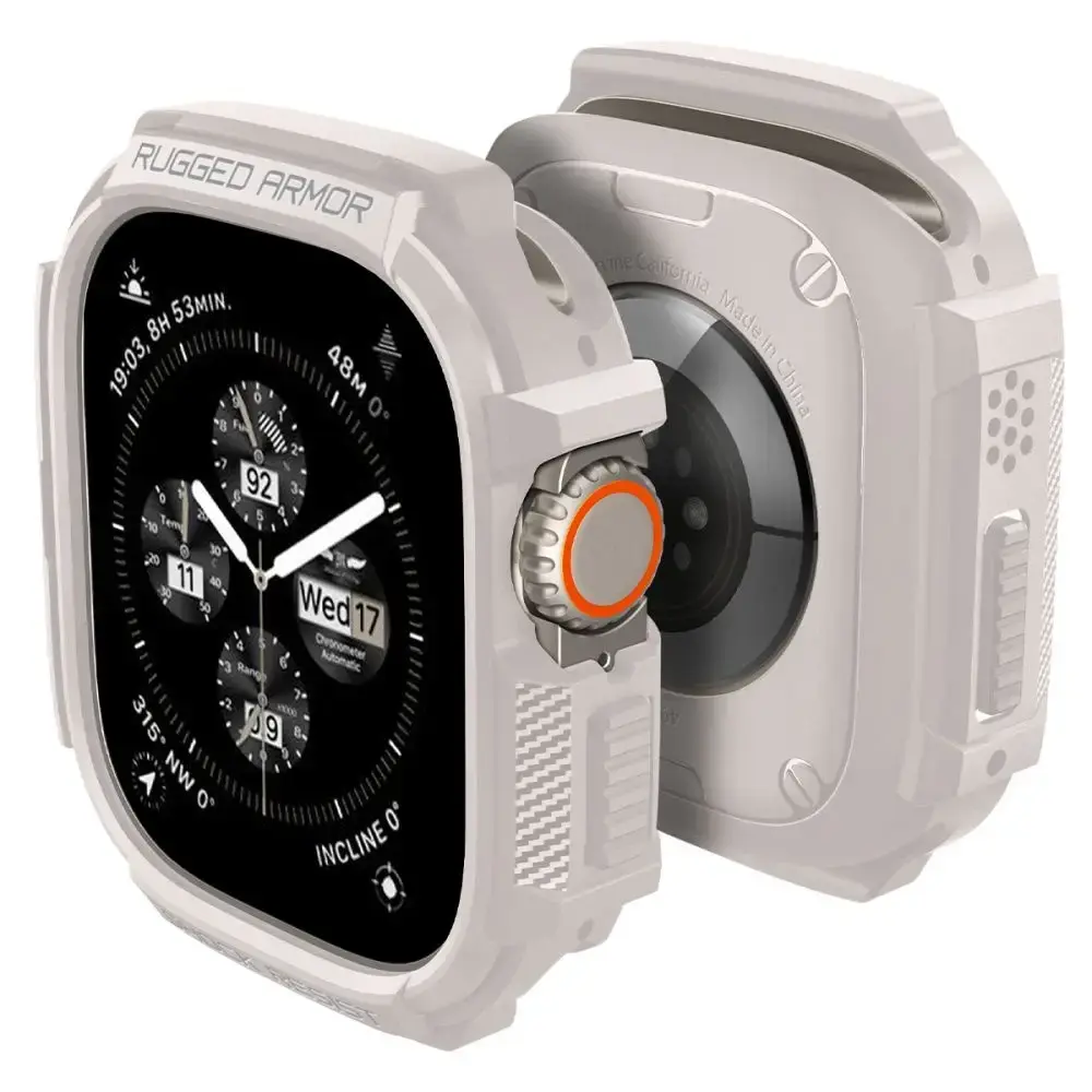 Spigen Rugged Armor case for Apple Watch Ultra 1 | 2 (49 mm) - beige