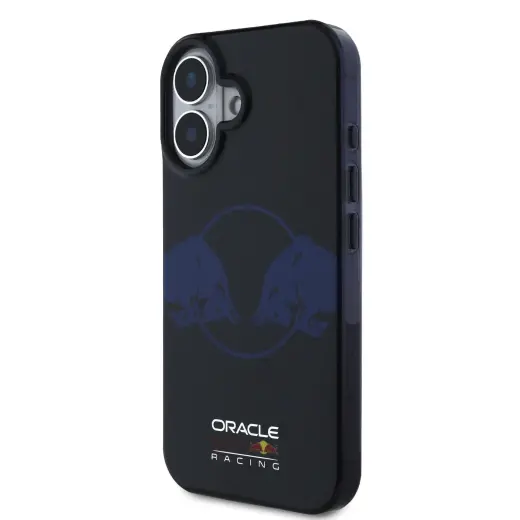 Red Bull PC|TPU Two Bulls telefona maciņš priekš iPhone 16 pelēks ar MagSafe atbalstu