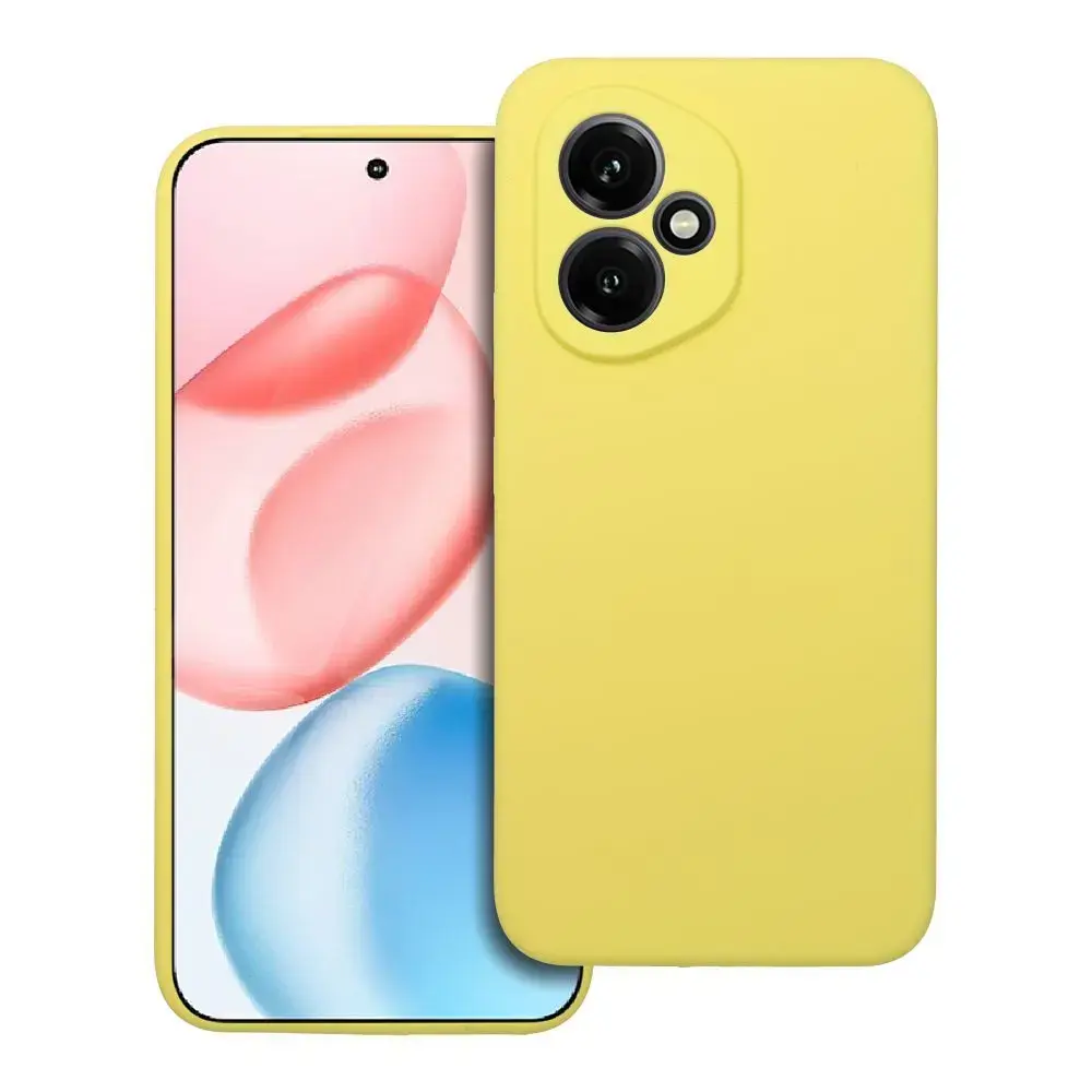 Case SILICONE 2mm for HONOR 400 5G lemon